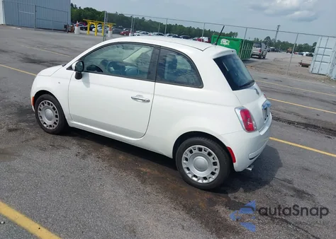 2015 Fiat 500 Pop from USA, damaged, VIN 3C3CFFARXFT710454